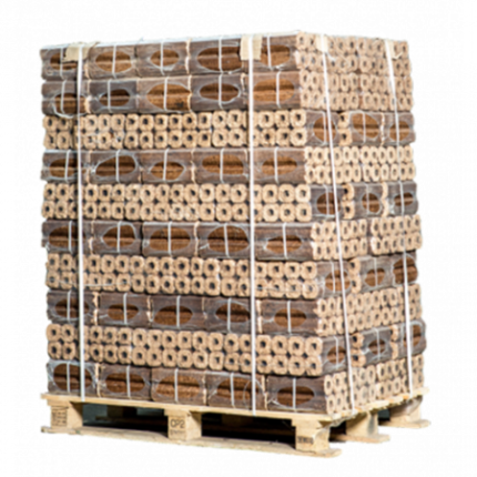 Pini Kay Holzbriketts 96 Säcke von 10 kg (Import)